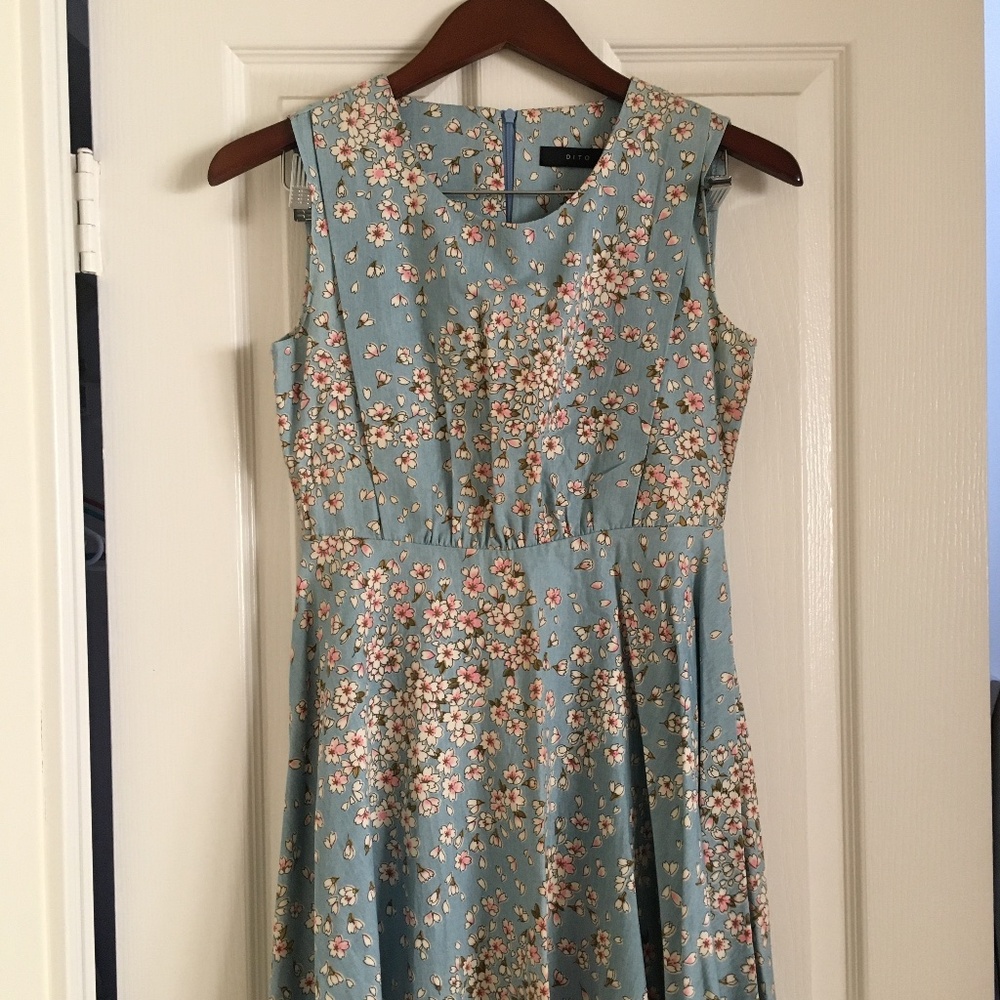 Dito floral mini dress Korea